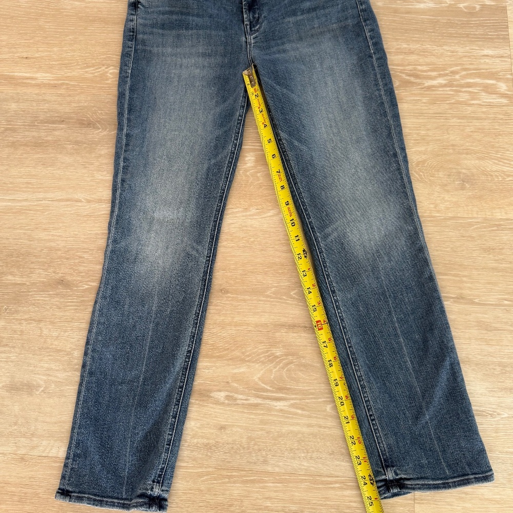 MOTHER petites The Lil Mid Rise Ankle Dazzler , size 27